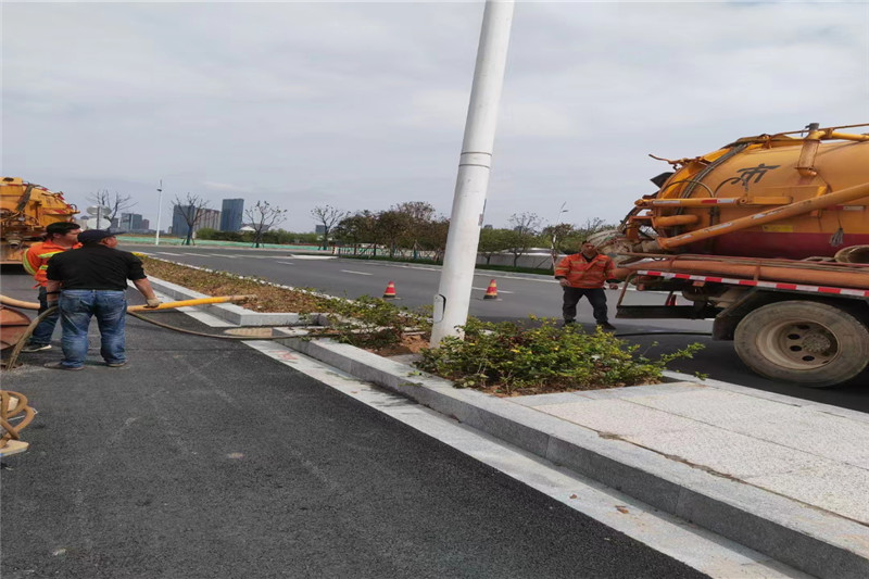 沉湖管委会雨水管道清淤-污水管道清洗